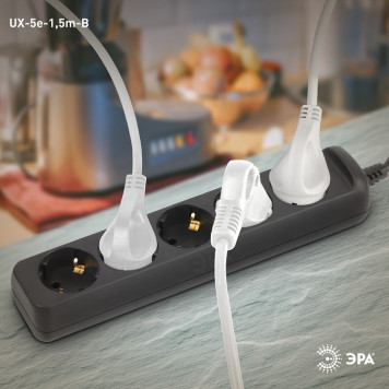Удлинитель Эра UX-5e-1,5m-B-3