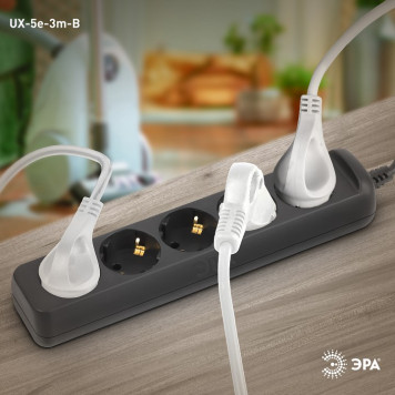 Удлинитель Эра UX-5e-3m-B-3
