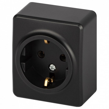 Розетка с заземлением и со шторкой Эра Эра Эксперт 11-2203-05