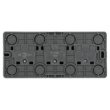 Розетка тройная с заземлением и со шторками Эра Эра Эксперт 11-2208-03-2