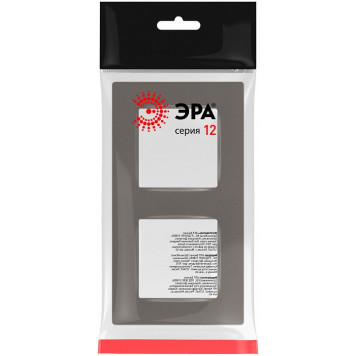 Рамка на 2 поста Эра Эра 12 12-5202-16-2