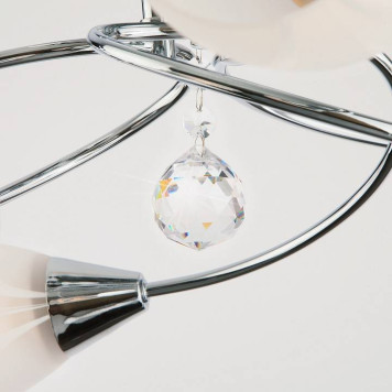 Потолочная люстра Eurosvet Virginia 2275/6 хром-4