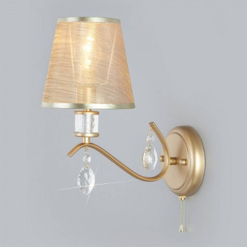 Бра Eurosvet Alcamo 60103/1 перламутровое золото-1