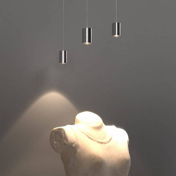 Подвесной светильник Eurosvet Piccolo 50248/1 LED хром-3