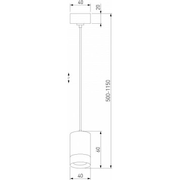 Подвесной светильник Eurosvet Piccolo 50248/1 LED хром-4