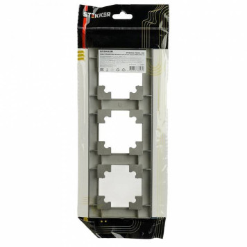 Рамка на 3 поста Stekker PFR00-7003-06 39809-4