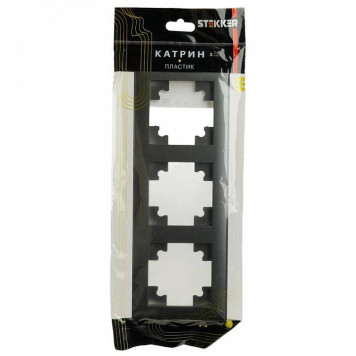 Рамка на 3 поста Stekker PFR00-7003-06 39809-5