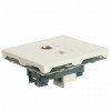 ТВ-розетка и розетка Ethernet RJ-45 без рамки Stekker RST00-5106-01 49872