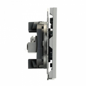 ТВ-розетка и розетка Ethernet RJ-45 без рамки Stekker Эмили 49950-4