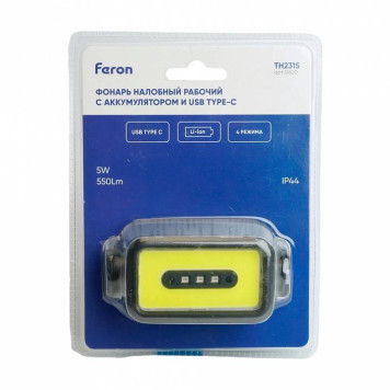Фонарь налобный Feron TH2315 51620-5