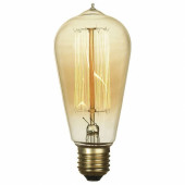 Лампа накаливания Lussole Edisson E27 60Вт 2800K GF-E-764