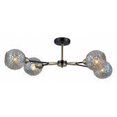 Люстра на штанге ILLUMICO  IL0253-4CSQ-79 BK AB