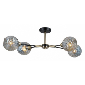 Люстра на штанге ILLUMICO IL0253-4CSQ-79 BK AB