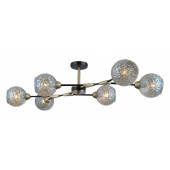 Люстра на штанге ILLUMICO  IL0253-6CSQ-79 BK AB
