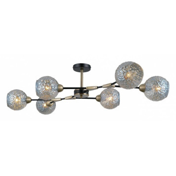 Люстра на штанге ILLUMICO IL0253-6CSQ-79 BK AB
