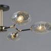 Люстра на штанге ILLUMICO TRENTO IL0272-6CSQ-25 BK AB TRENTO