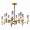 Люстра на штанге ILLUMICO BRASS TUBO IL5177-6+6PLS-29 BRASS TUBO