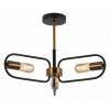 Люстра на штанге ILLUMICO IL8253-3COU-79 BK GD