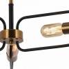 Люстра на штанге ILLUMICO IL8253-3COU-79 BK GD