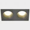 Встраиваемый светильник Italline IT08-8013 IT08-8013 black 3000K 2 шт + IT08-8015 black