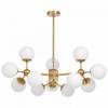Люстра на штанге LUMINA DECO Zodiak LDP 160-12 MD+WT