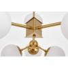Люстра на штанге LUMINA DECO Zodiak LDP 160-12 MD+WT