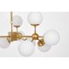 Люстра на штанге LUMINA DECO Zodiak LDP 160-12 MD+WT