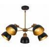 Люстра на штанге LUMINA DECO Belmonti LDP D017-5 BK