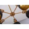 Люстра на штанге LUMINA DECO Belmonti LDP D017-5 BK