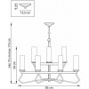 Подвесная люстра Lightstar Flume 723125