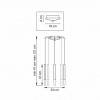 Подвесная люстра Lightstar Tubo L5T747133