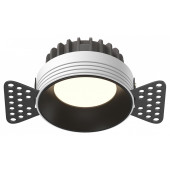 Встраиваемый светильник Maytoni Technical Okno DL055-8W3-4-6K-TRS-B