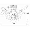 Потолочная люстра Freya Florencia FR5049CL-27B