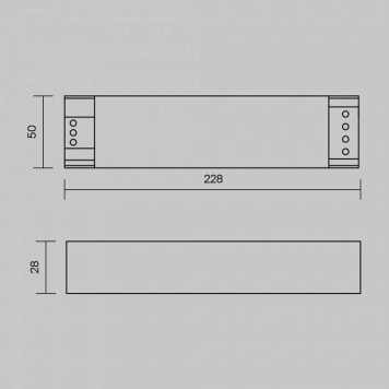 Блок питания Maytoni Power Supply Magnetic PSL007-200W-48V-IP20-5