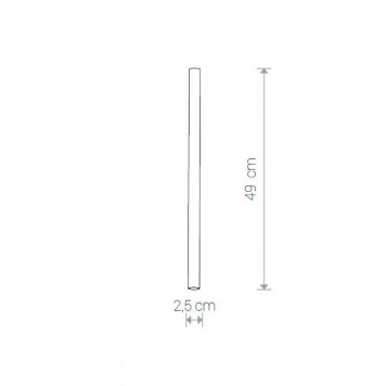 Плафон металлический Nowodvorski Cameleon Laser 490 BL 8572-1
