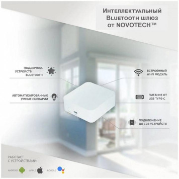 Центр управления умным домом Novotech Glat 359392-2
