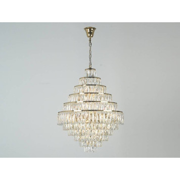 Подвесная люстра Newport 10120 10125+15/C gold-1