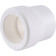 Переходная муфта Kalde 50x40 для сварки полипропиленовых труб (белый)