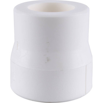 Переходная муфта Kalde 50x40 для сварки полипропиленовых труб (белый)-3