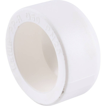 Заглушка Kalde d=50 для сварки полипропиленовых труб (белый)-2