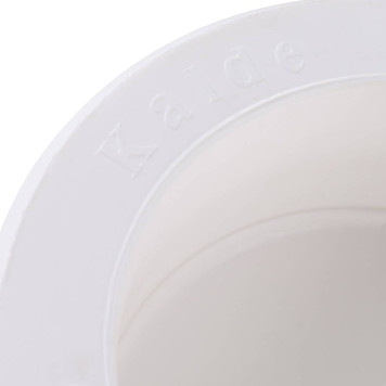 Заглушка Kalde d=110 для сварки полипропиленовых труб (белая)-5