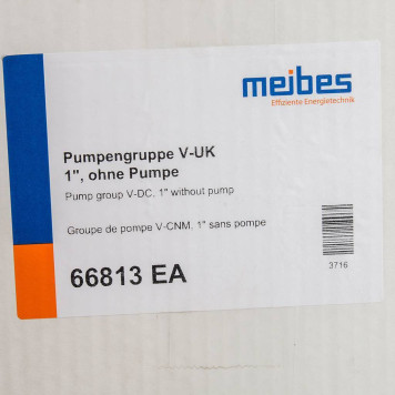 Насосная группа Meibes V-UK 1& для подачи слева (без насоса и смесителя)-7