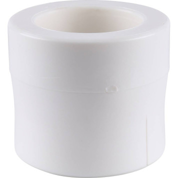 Переходная муфта Kalde 90x63 для сварки полипропиленовых труб (белая)-2