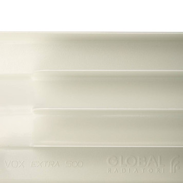 Радиатор алюминиевый Global VOX EXTRA 500 10 секций боковое подключение (белый RAL 9010) 83546 (83546)-8