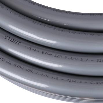 Труба STOUT SPx из полиэтилена 32 мм, 50 м (бухта)-3