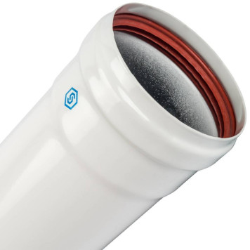 Труба дымоходная STOUT DN80/100 2000 мм утепленная п/м SCA-0080-802000 (SCA-0080-802000)-2