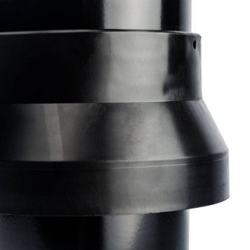 Элемент дымохода STOUT DN80/100 к-т адаптер вертикальный утепленный, 584 мм, финальный участок SCA-0080-800001 (SCA-0080-800001)-5