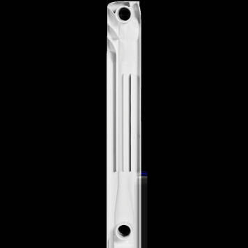 Радиатор алюминиевый ROMMER Optima 500 4 секций боковое подключение (RAL9016) RAL-0210-050004 (RAL-0210-050004)-2
