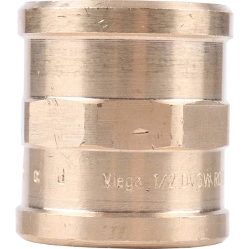 Муфта Viega 3270 ВР 1/2 бронзовая-5