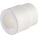 Переходная муфта Политэк 32х20 для сварки полипропиленовых труб внутренняя/наружная (белый)